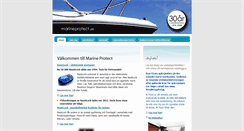 Desktop Screenshot of marineprotect.se